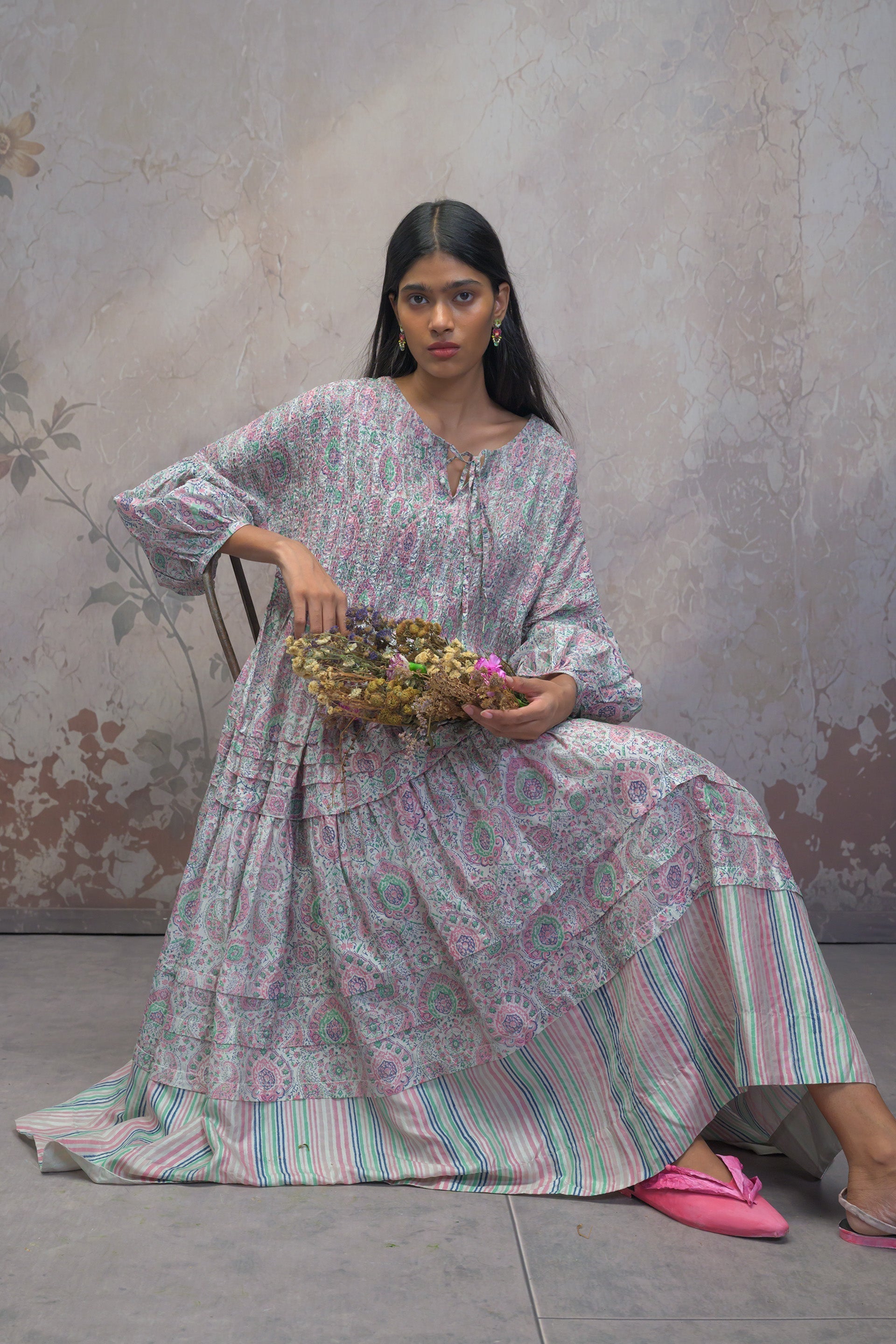 SAGE DRESS