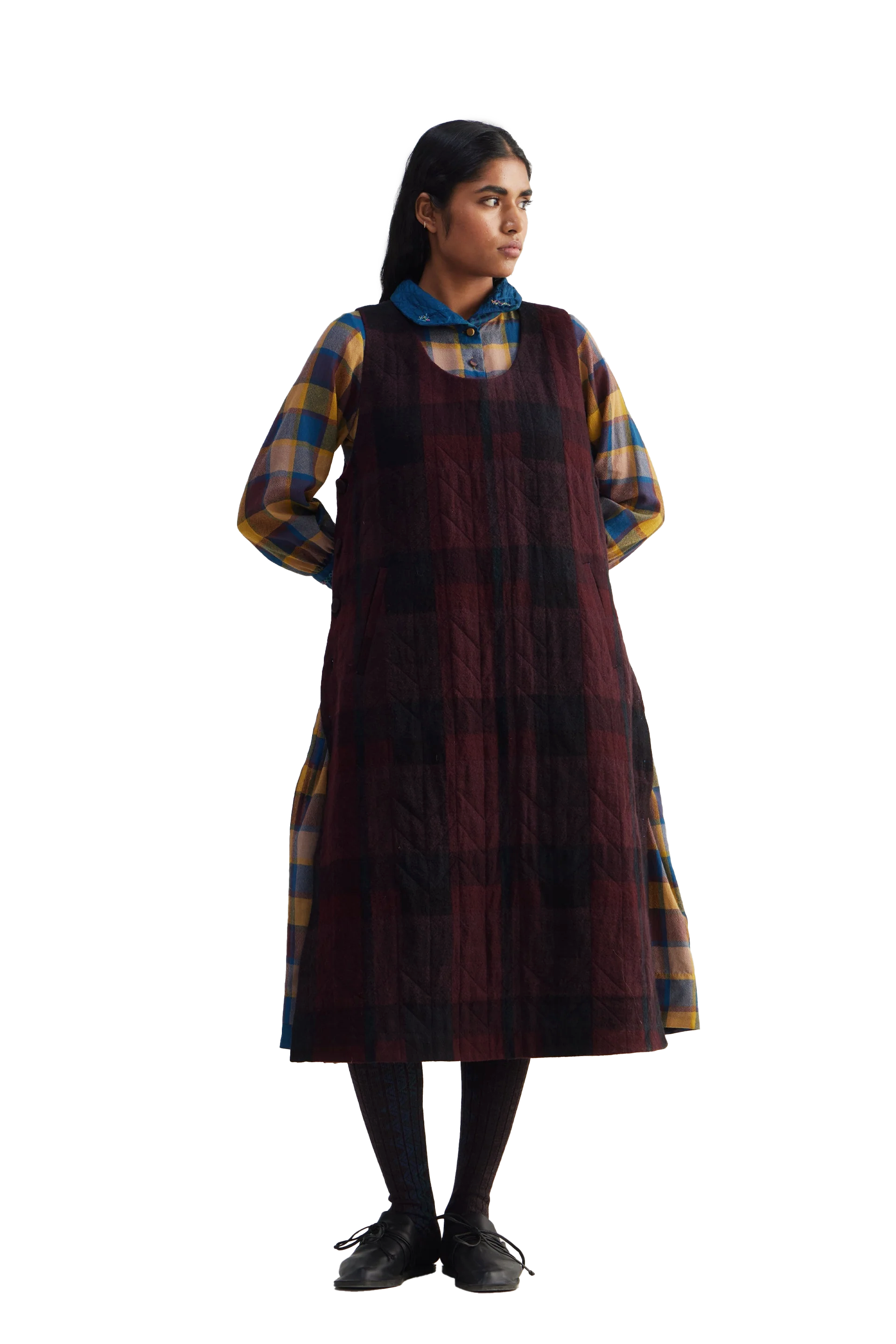 GRAY DRESS